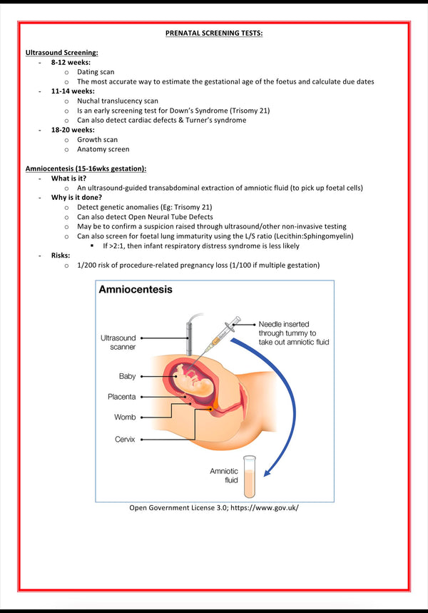 Obstetrics Notes