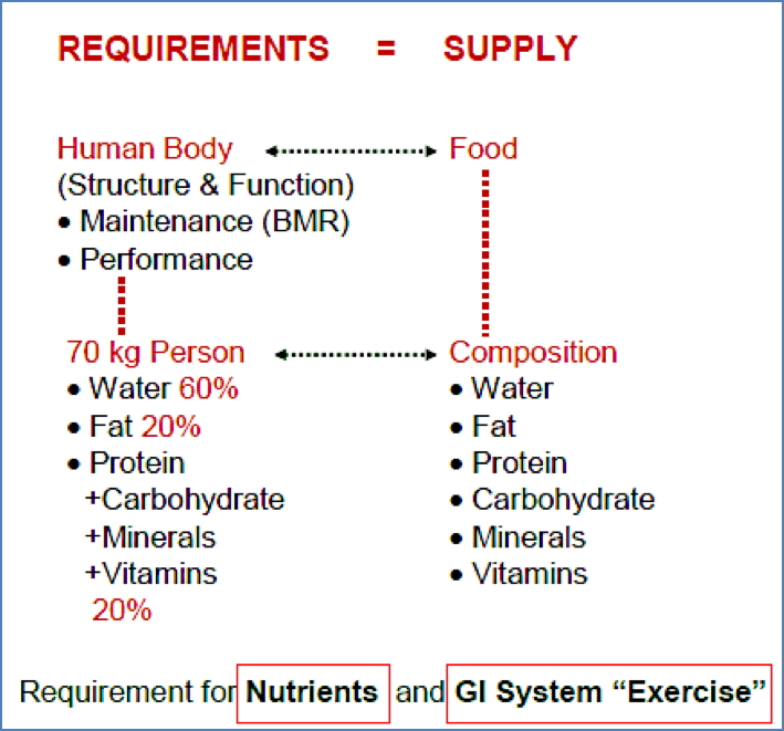 nutrition basics: Optimal Nutrition
