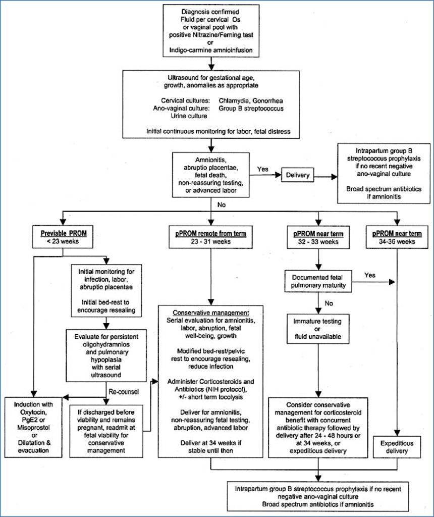 PREMATURE RUPTURE OF MEMBRANES